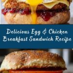 Egg & Chicken Breakfast Sandwich Recipe