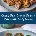 Pan-Seared Salmon Bites Recipe