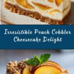 Peach Cobbler Cheesecake Recipe