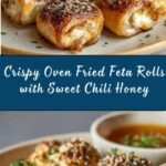 Oven Fried Feta Rolls with Chili Honey Recipe