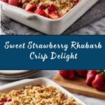 Strawberry Rhubarb Crisp Recipe