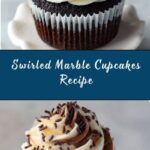 Marble Black and White Cupcakes Recipe