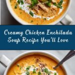 Creamy Chicken Enchilada Soup Recipe