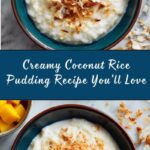 Coconut Rice Pudding Recipe