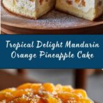 Mandarin Orange Pineapple Cake Recipe