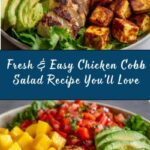 Easy Chicken Cobb Salad Recipe