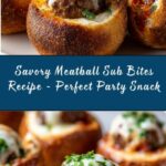 Meatball Sub Bites Recipe