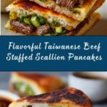 Taiwanese Beef Stuffed Scallion Pancake Recipe