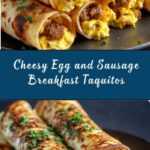 Egg and Sausage Breakfast Taquitos Recipe