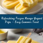 Frozen Mango Yogurt Pops Recipe