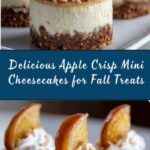 Apple Crisp Mini Cheesecakes Recipe