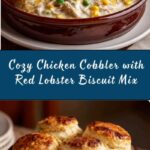 Chicken Cobbler with Red Lobster Biscuit Mix Recipe