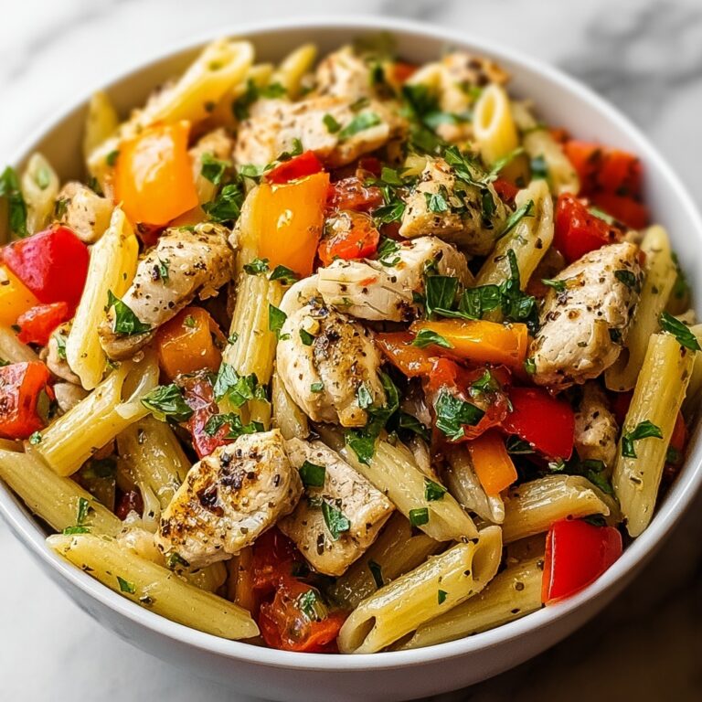 Protein-Packed Chicken Pasta Salad Recipe