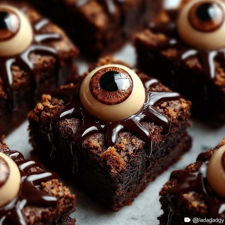 Monster Eye Brownie Bites for Spooky Celebrations Recipe