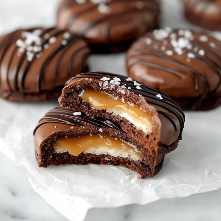 Easy Coconut Caramel Samoa Stuffed Cookies Recipe