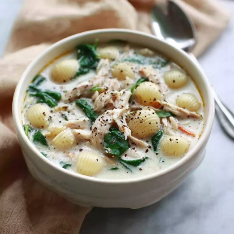 Olive Garden Chicken Gnocchi Soup Recipe