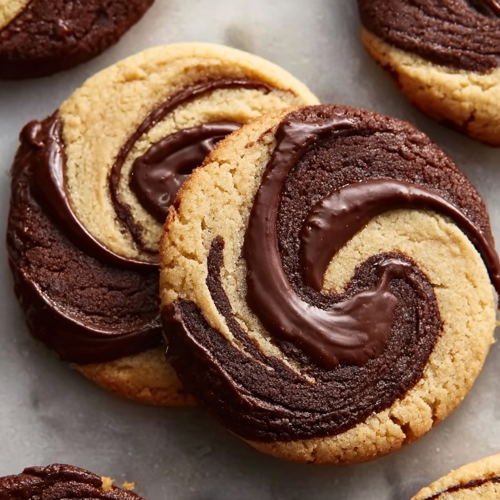 Peanut Butter Brownie Swirl Cookies Recipe - Recipe Image