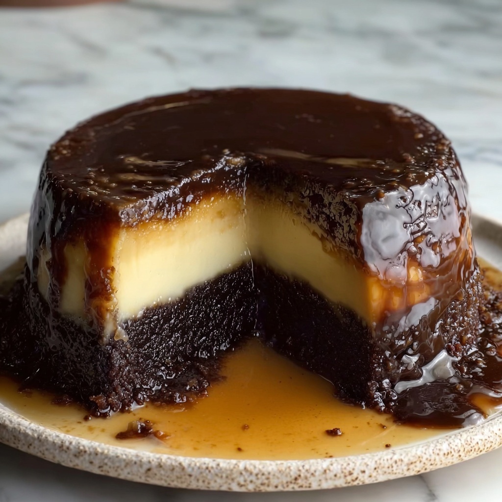 Magic Melt Chocoflan Recipe - Recipe Image