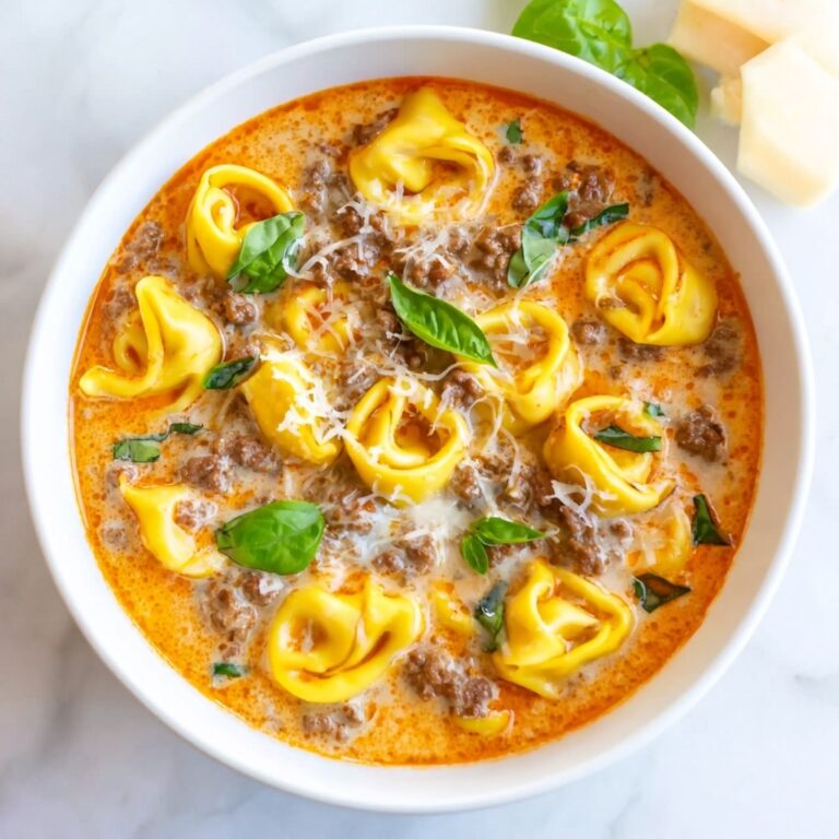 Creamy Sausage Tortellini Soup Recipe