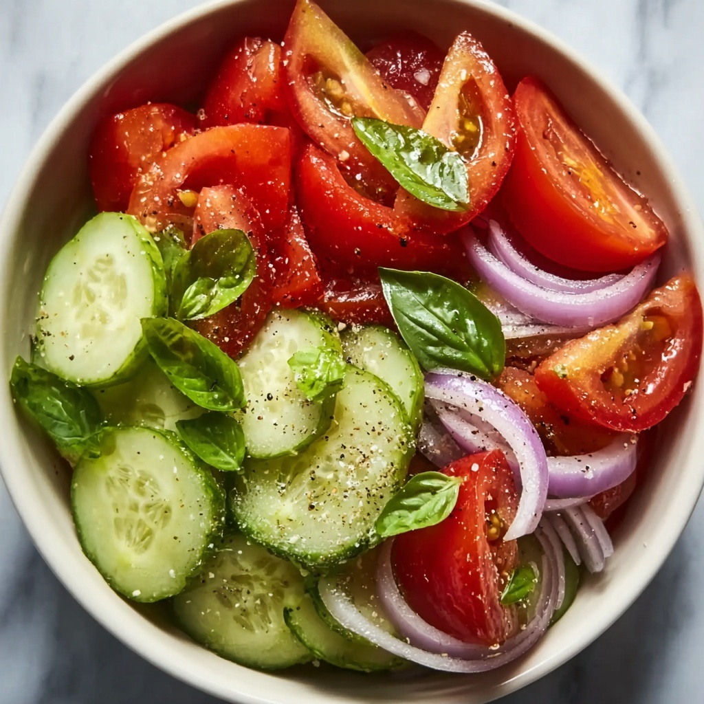 Cucumber Tomato Salad Recipe - Recipe Image