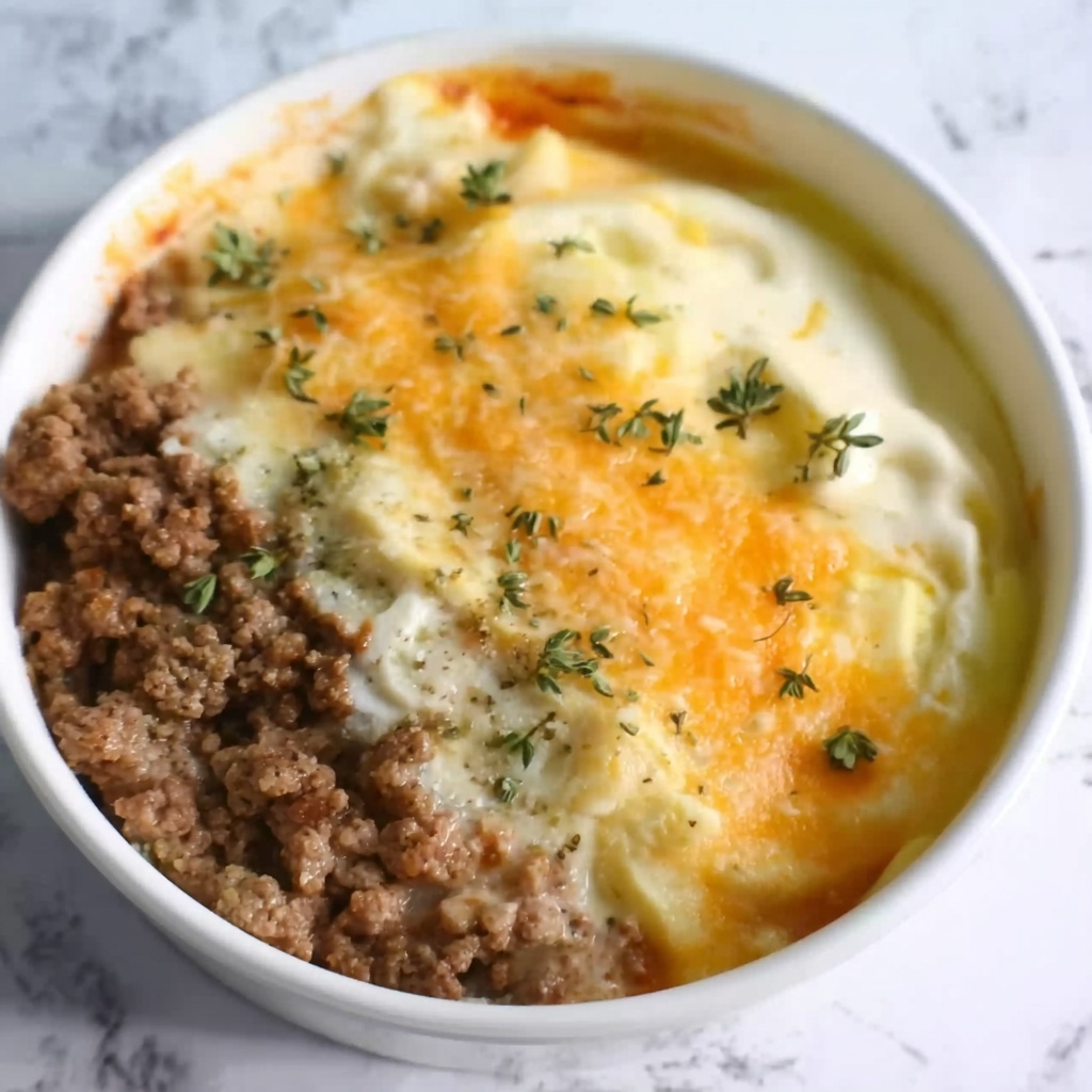 Cheesy Taco Potato Casserole Recipe - Recipe Image