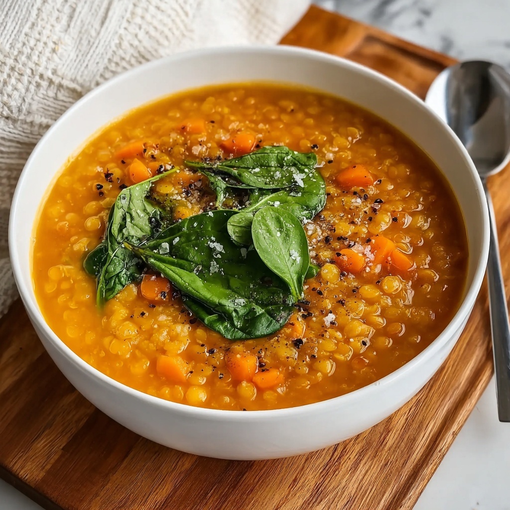 Creamy Red Lentil Soup Recipe - Recipe Image
