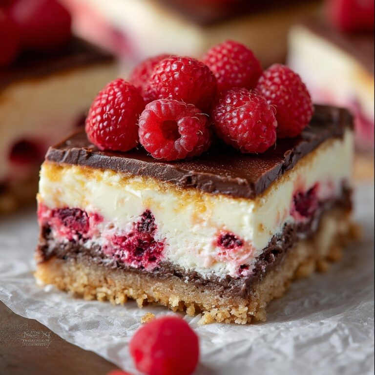 Raspberry Cheesecake Bars Recipe