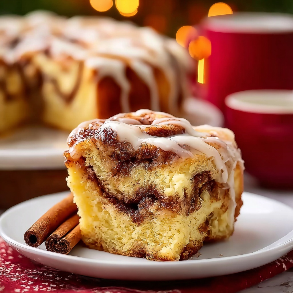 Cinnamon Roll Cake Recipe - Recipe Image