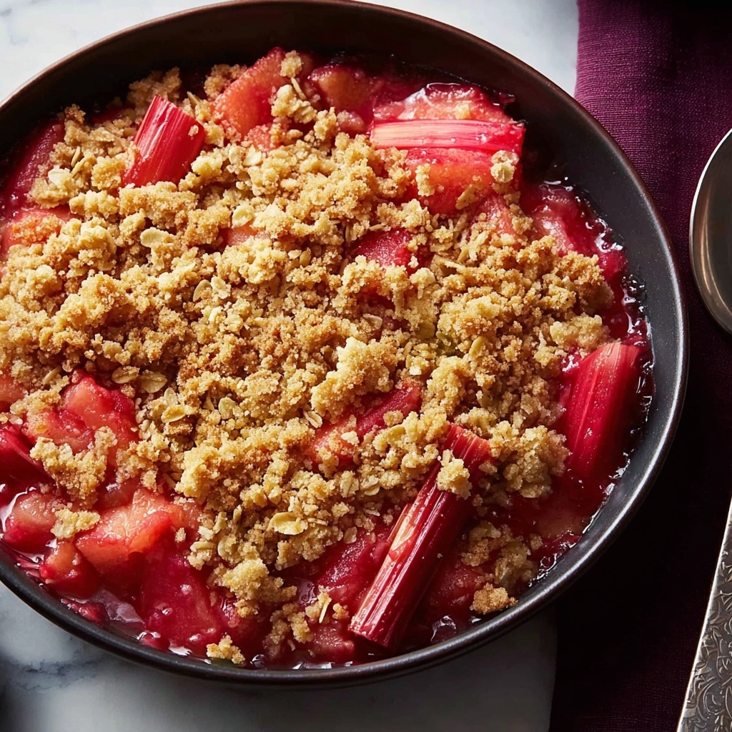 Rhubarb Crisp Recipe - Recipe Image
