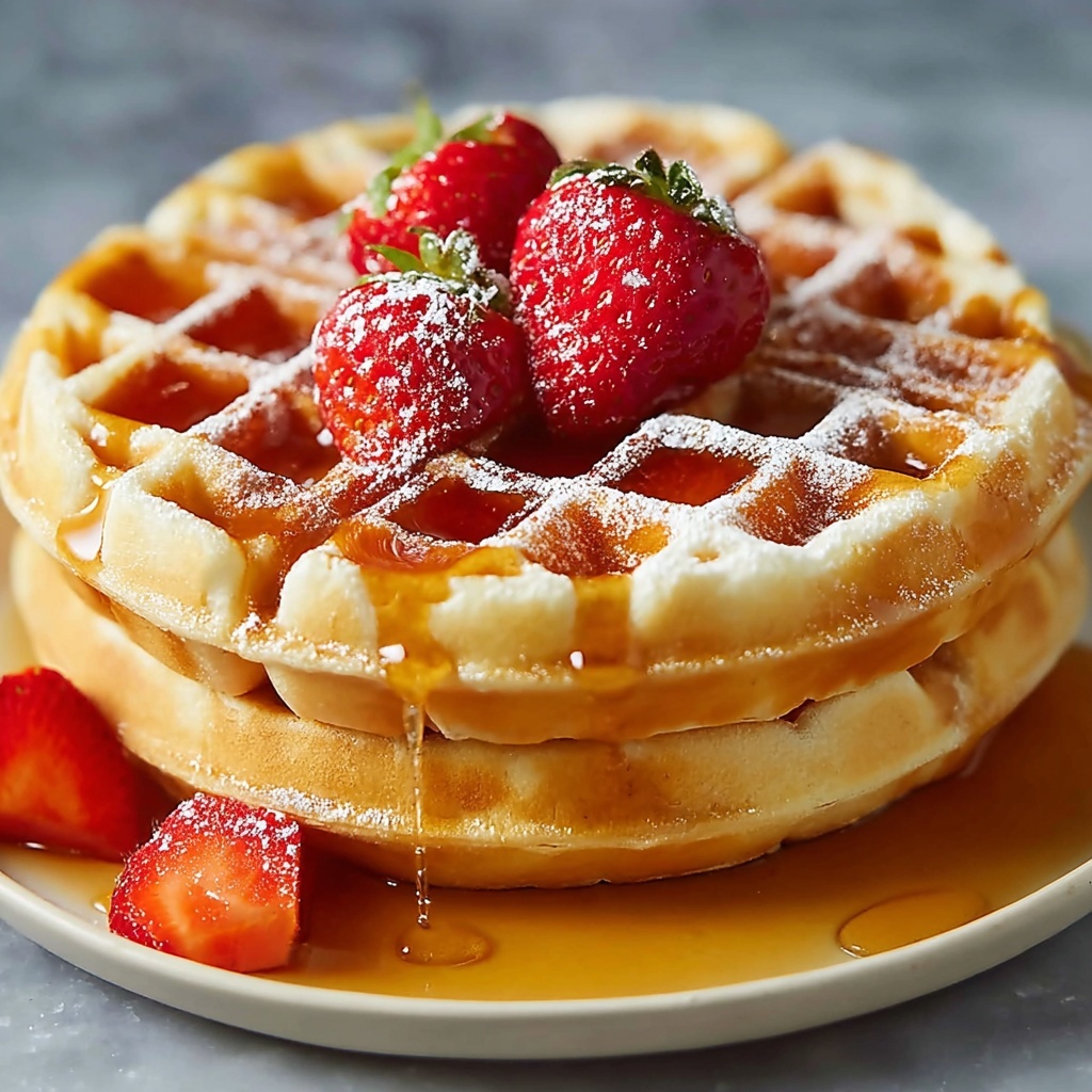 Protein Waffles Recipe - Recipe Image