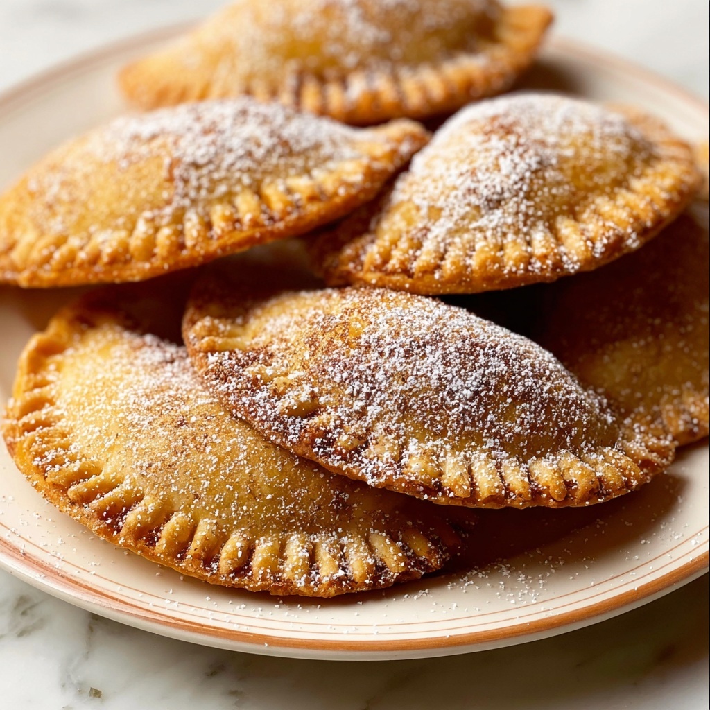 Fried Pumpkin Hand Pies with Cinnamon Sugar Recipe - Recipe Image