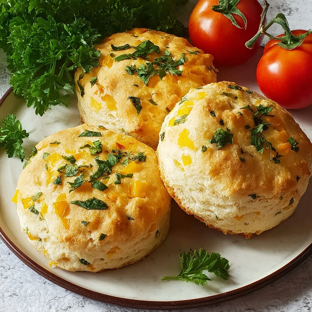 Daddy's Savory Tomato Biscuits Recipe - Recipe Image