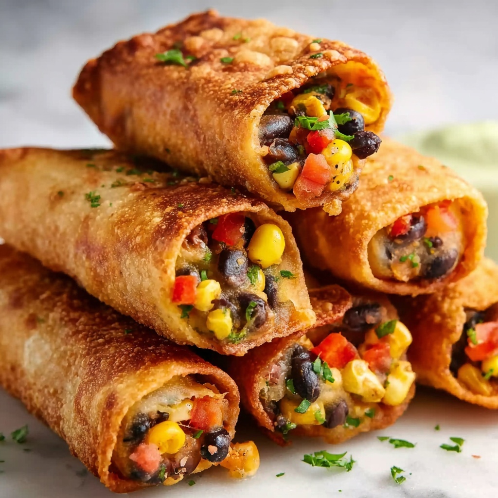 Southwest Chicken Egg Rolls Recipe - Recipe Image