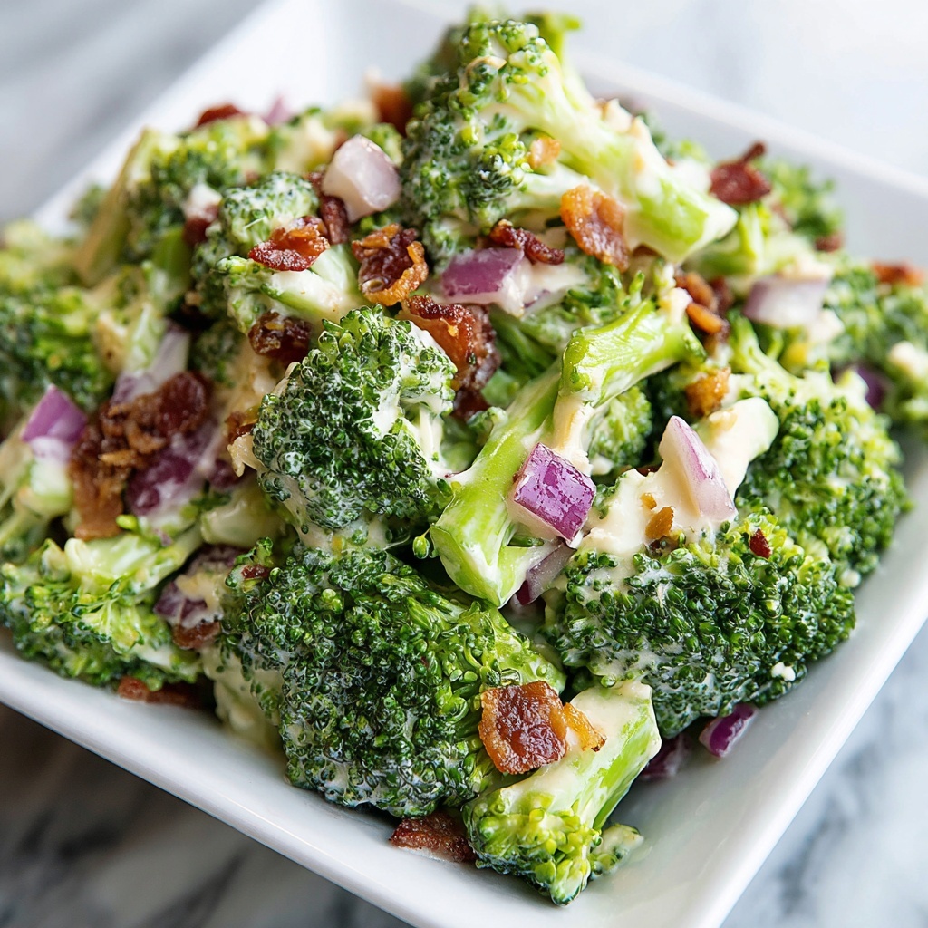 Creamy Broccoli Salad Recipe - Recipe Image