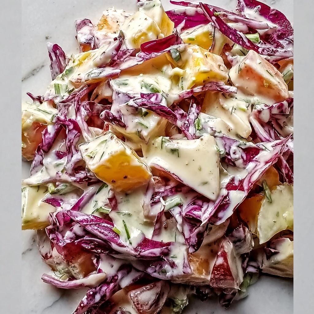 Cranberry Apple Coleslaw: A Fresh Take on Classic Crunch Recipe - Recipe Image
