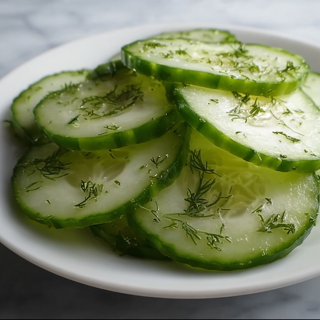 Garlic Dill Cucumbers Recipe - Recipe Image