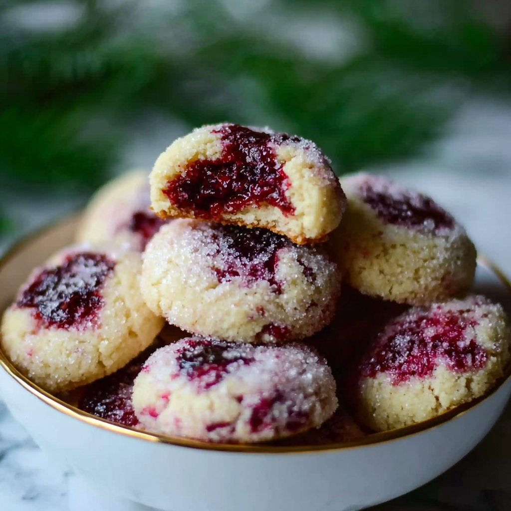 Sparkling Sugarplum Cranberry Cookies for Holiday Cheer Recipe - Recipe Image