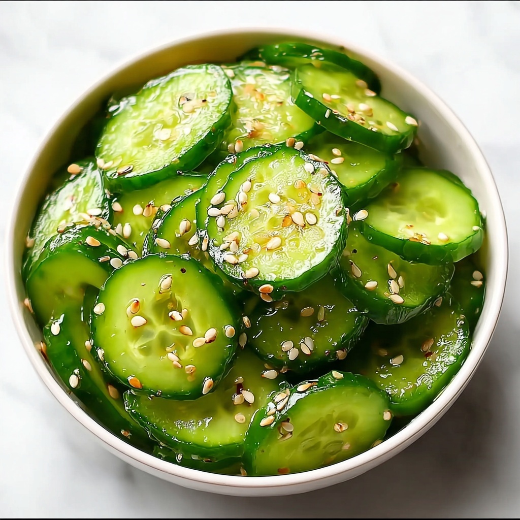 Delicious Sunomono: Quick Japanese Cucumber Salad Recipe - Recipe Image