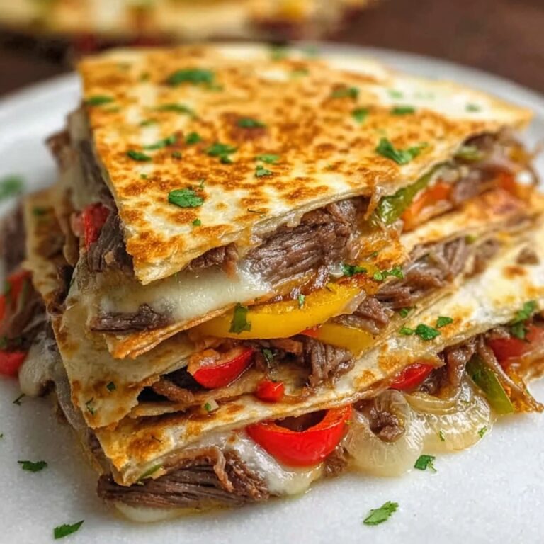 Philly Cheesesteak Quesadilla Recipe