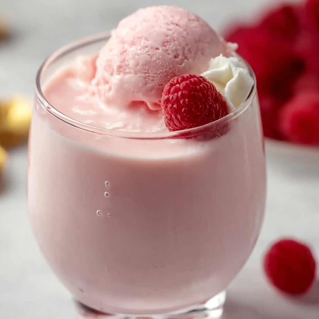 Pink Squirrel Ice Cream Cocktail Recipe - Recipe Image