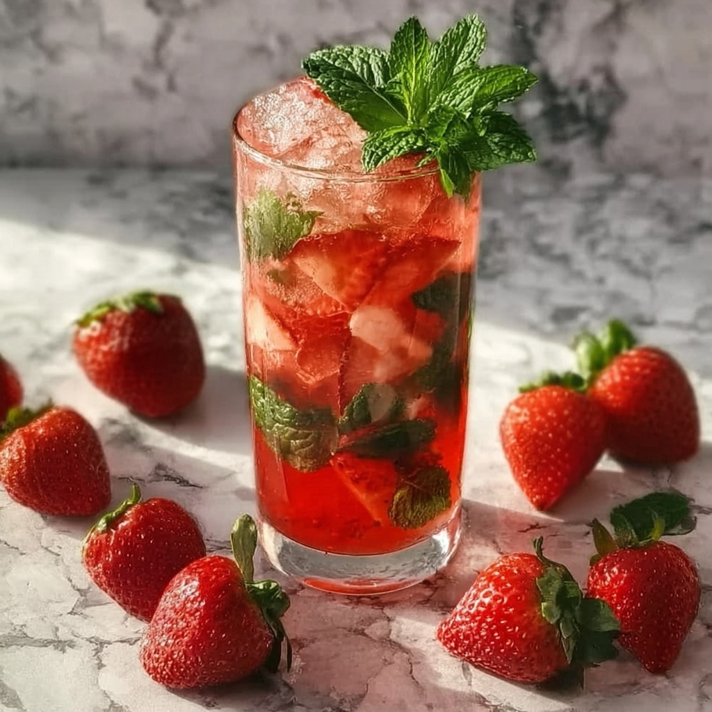 Strawberry Mojito Recipe - Recipe Image