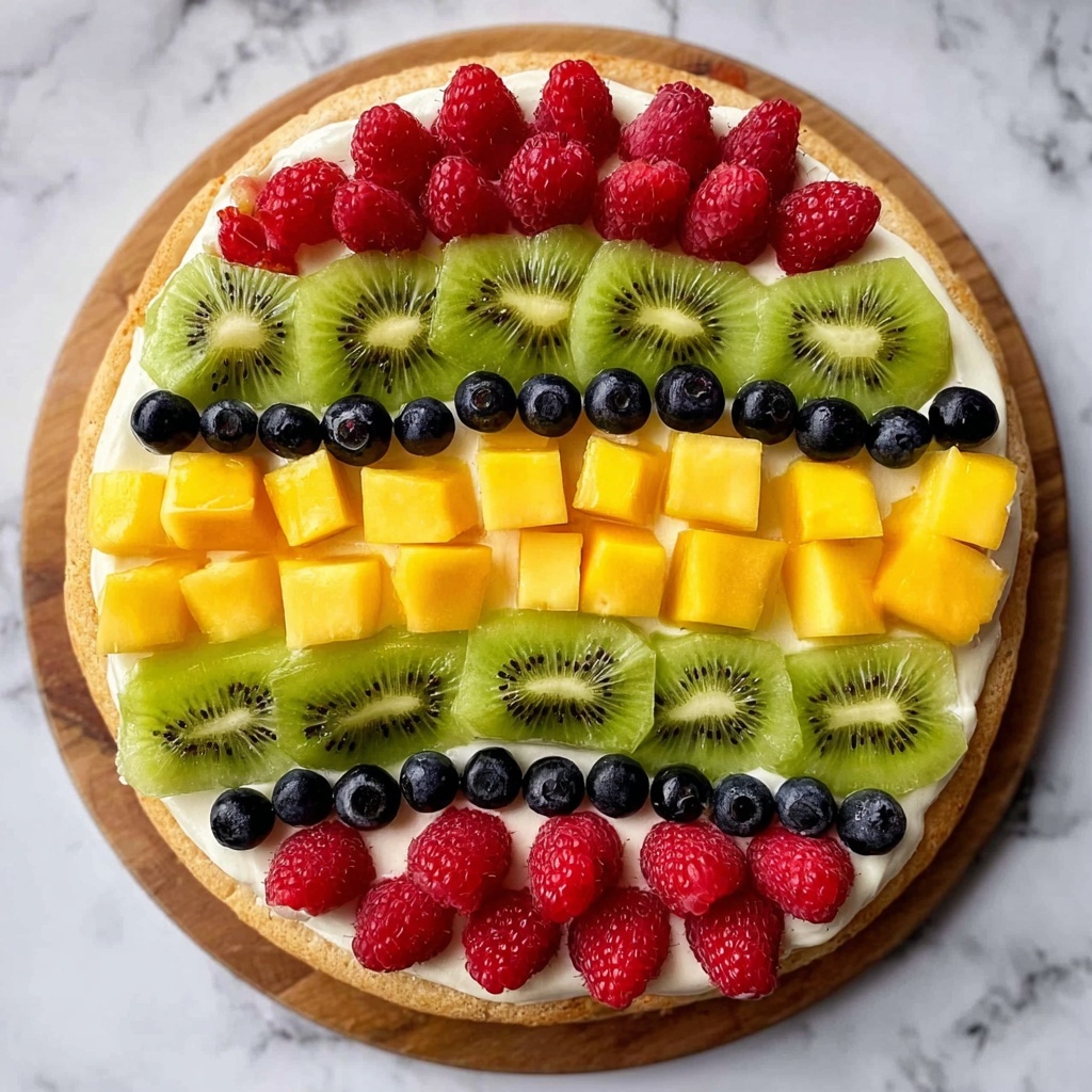Easter Egg Fruit Pizza Recipe - Recipe Image