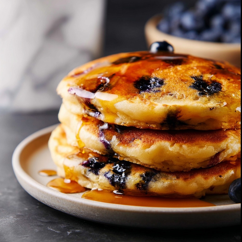 The Best Blueberry Pancakes Recipe - Recipe Image