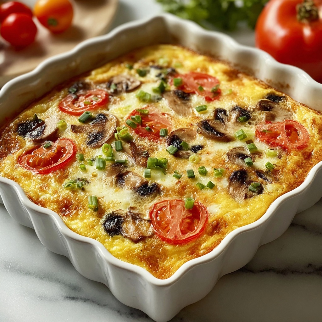 Baked Denver Omelet Recipe - Recipe Image