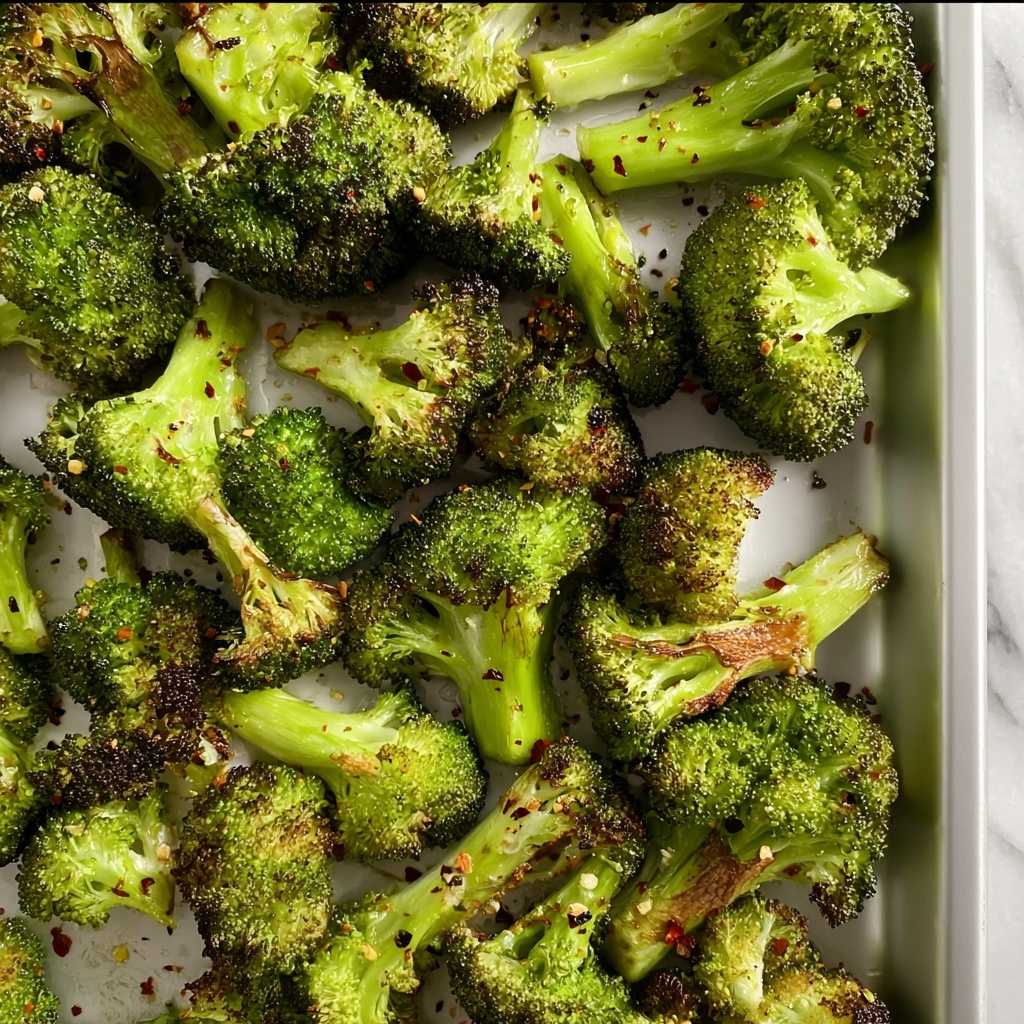Roasted Broccoli with Garlic and Parmesan Recipe - Recipe Image