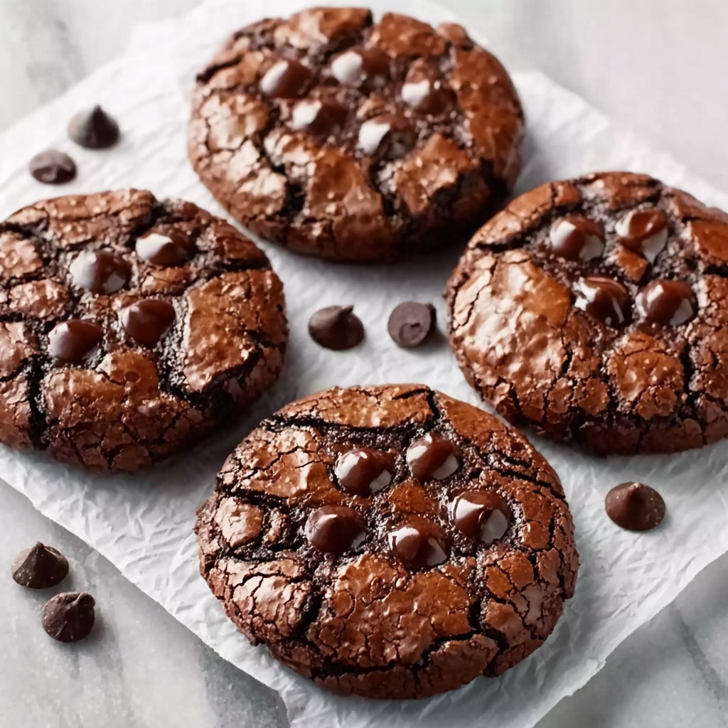 Chocolate Brownie Cookies Recipe - Recipe Image