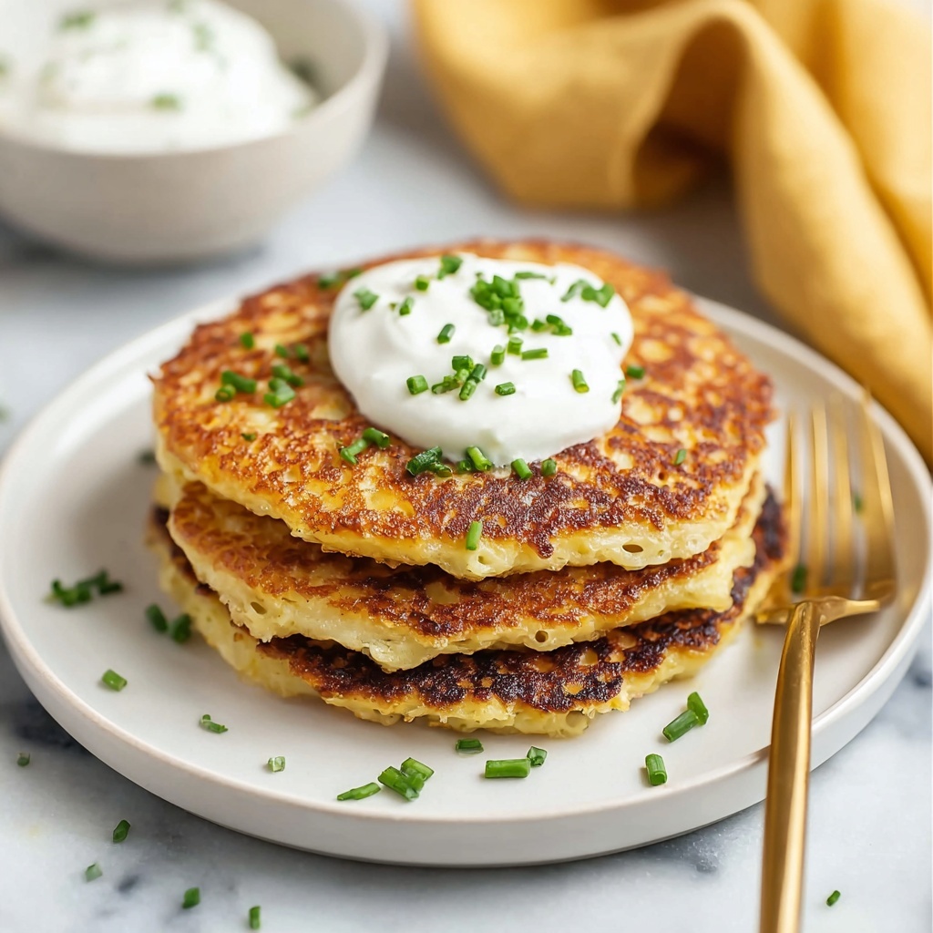 Crispy Easy Potato Pancakes Recipe - Recipe Image