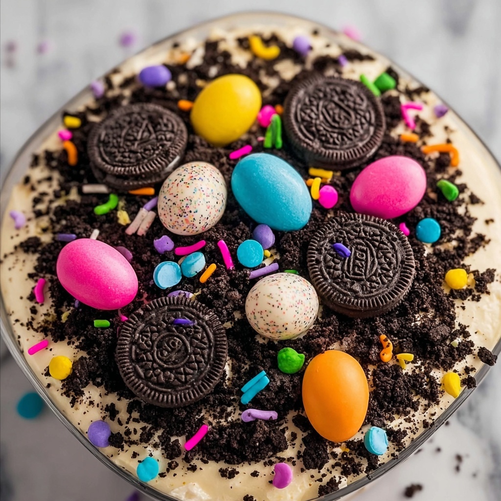 Easter Dirt Cake Recipe - Recipe Image