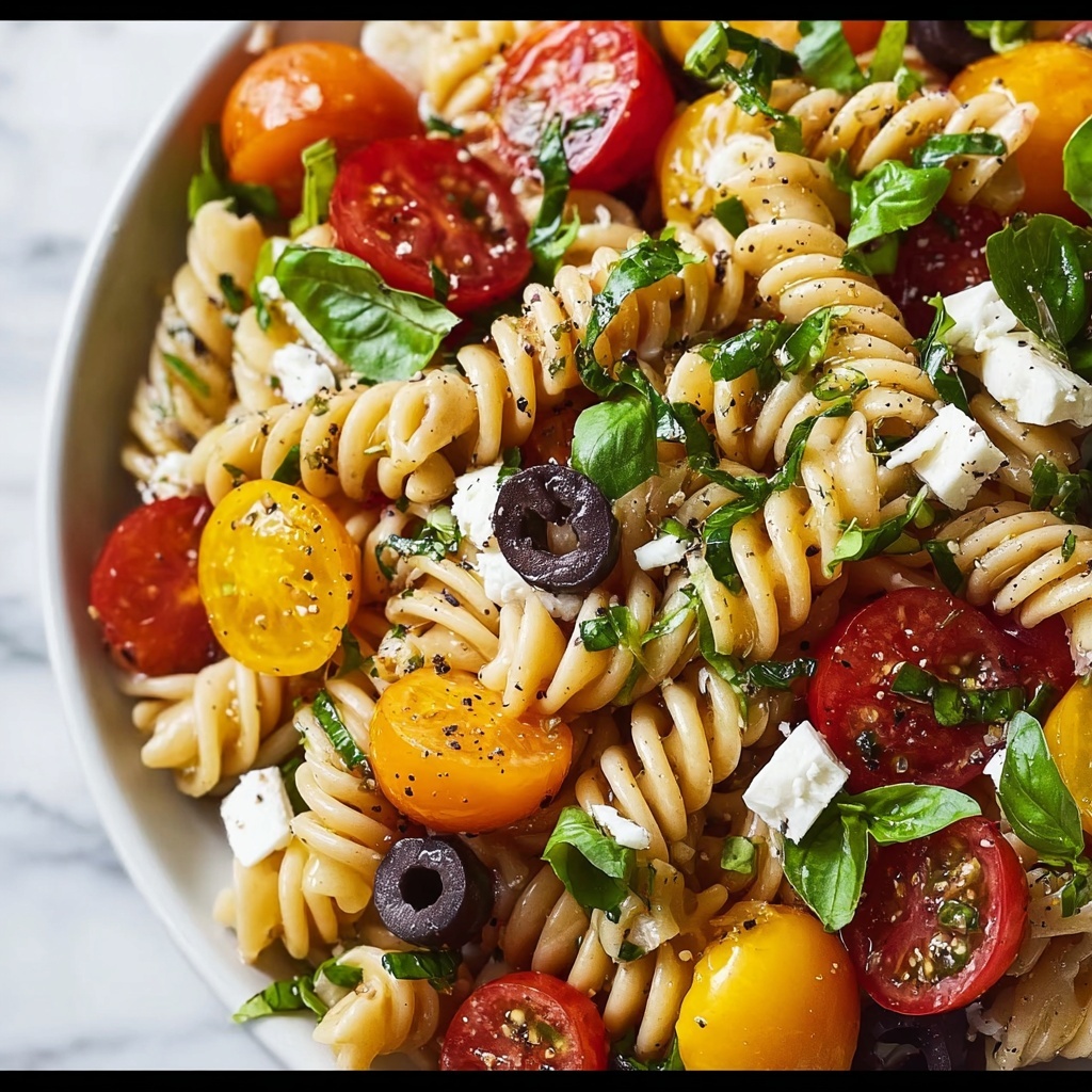 Vibrant Italian Antipasto Pasta Salad Recipe - Recipe Image