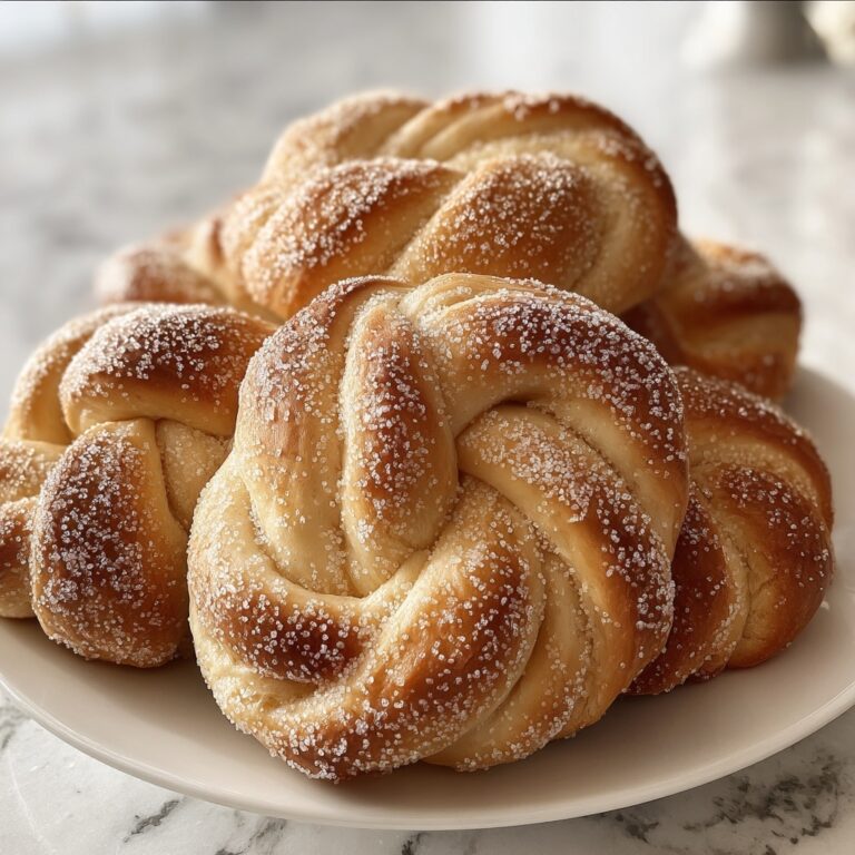 Sourdough Discard Cinnamon Sugar Knots Recipe